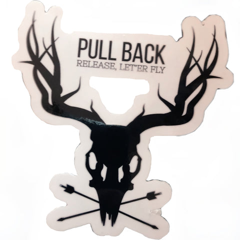 Pull Back Sticker